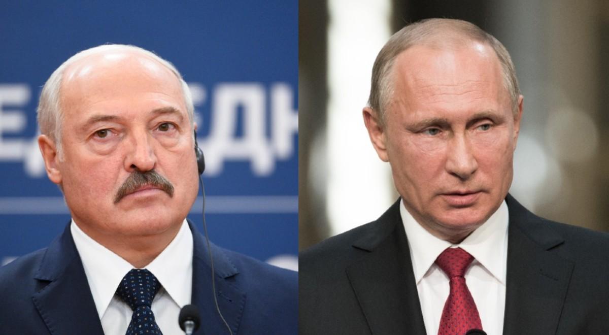 Łukaszenka rozmawiał z Putinem. To preludium do spotkania w cztery oczy