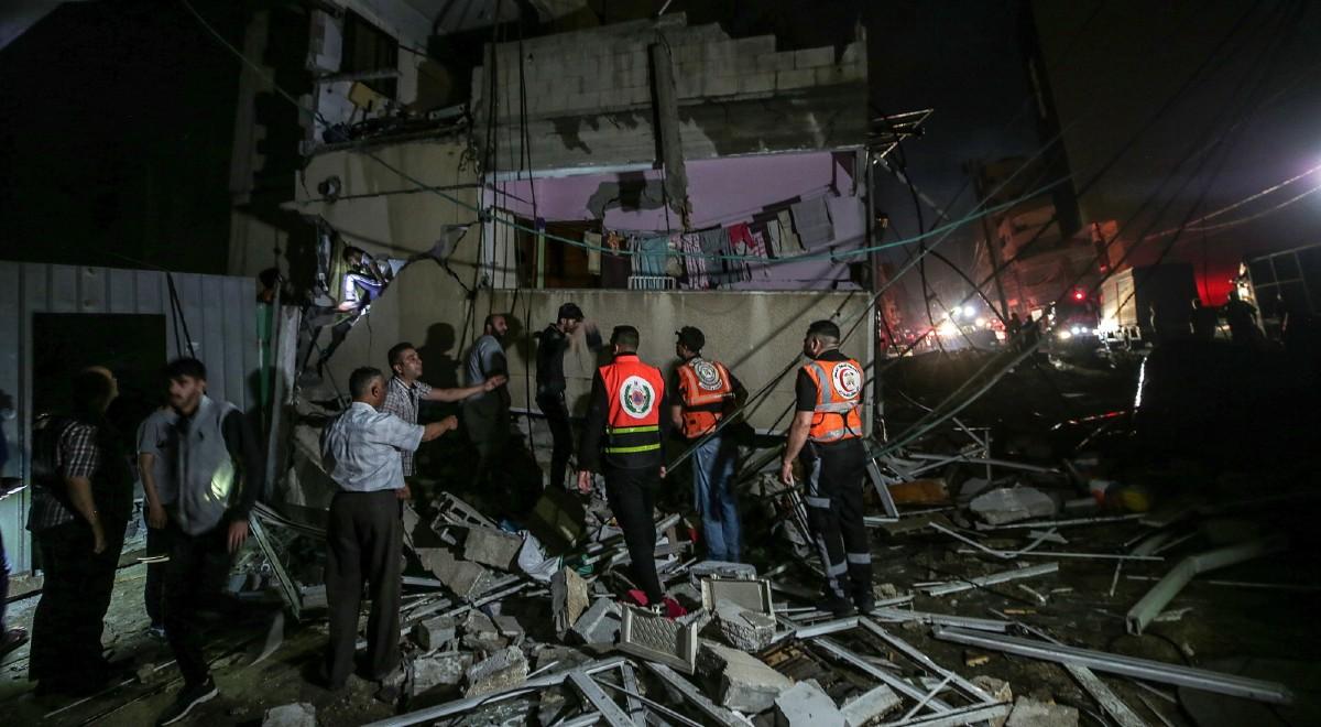 Wznowiono wymianę ognia między Izraelem a Palestyną. Zniszczono dom przywódcy Hamasu 