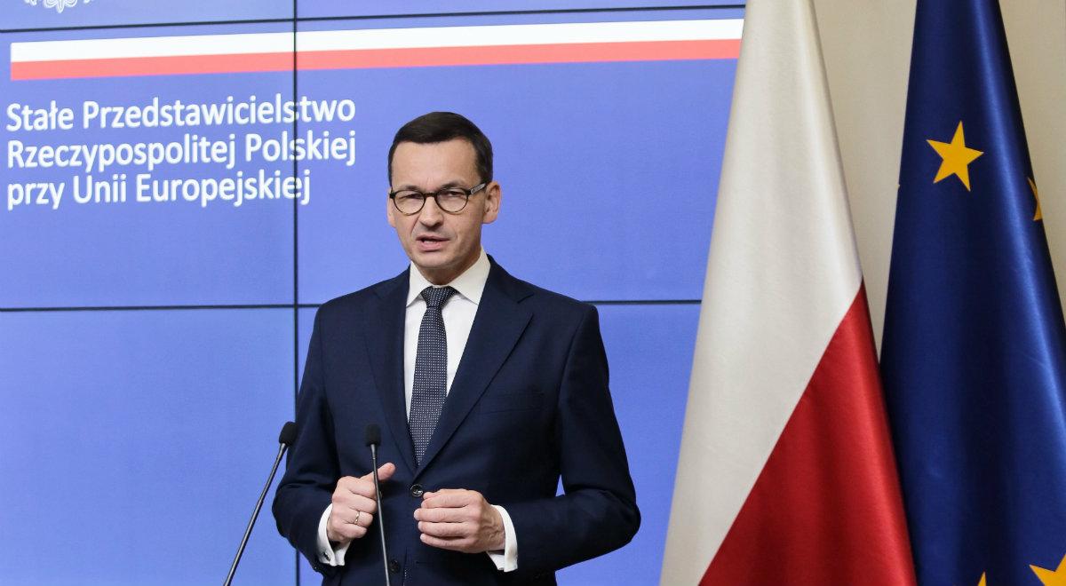 Premier: Polska nie jest państwem, które daje się szantażować i stawiać do kąta