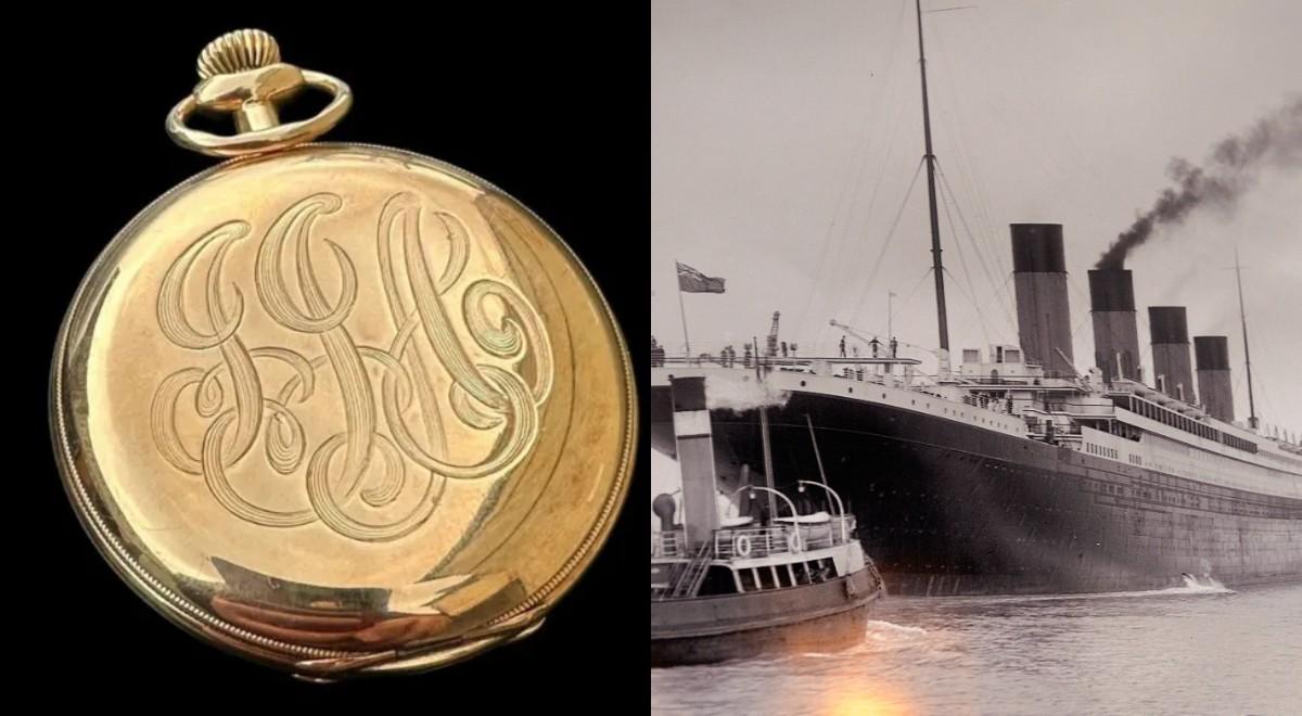 Sprzedano zegarek najbogatszego pasażera "Titanica". Padł rekord