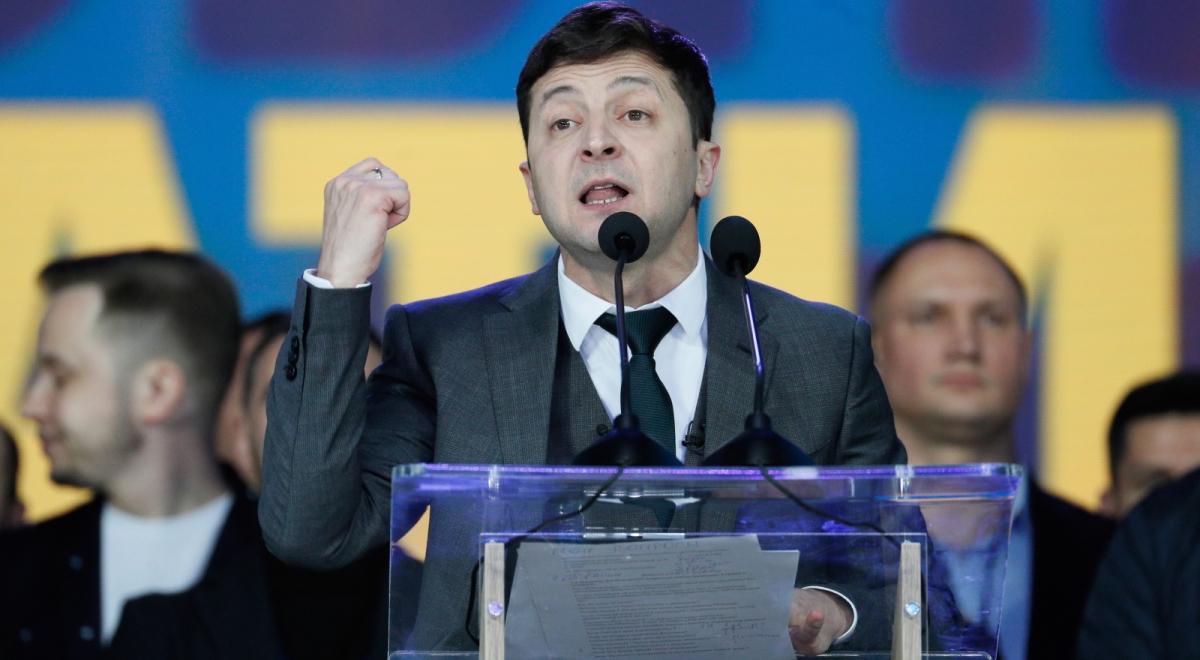 Wybory prezydenckie na Ukrainie. Kontrowersyjna wypowiedź Wołodymyra Zełenskiego