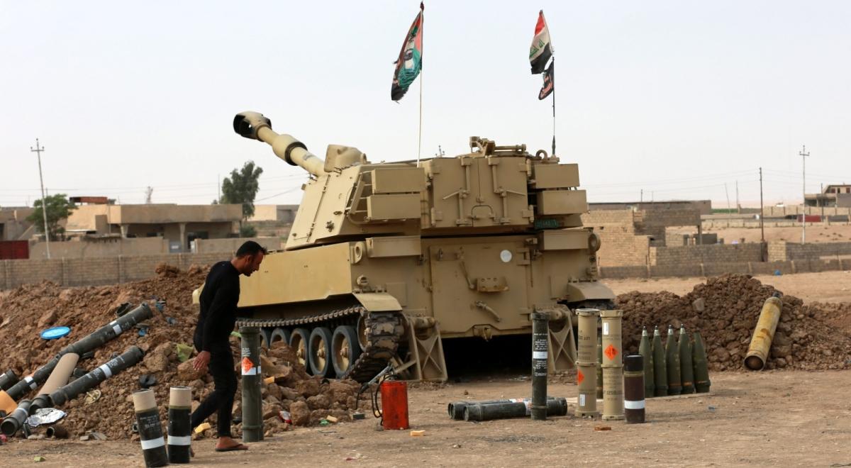 Irak: szyickie milicje odbiły z rąk IS lotnisko na zachodzie Mosulu