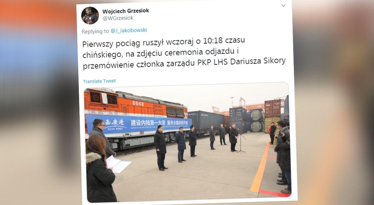"Nowy Jedwabny Szlak" dotrze wkrótce do Polski