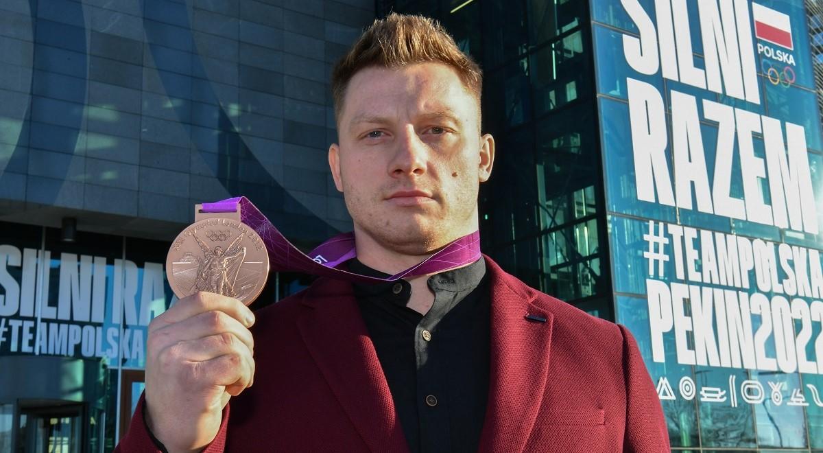 Tomasz Zieliński z medalem olimpijskim za Londyn. Przed Rio sam "wpadł"