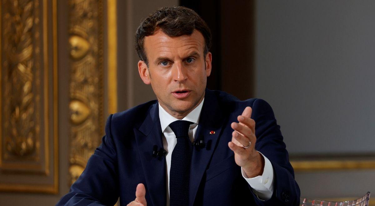 "Należy nazwać to zło". Macron zapowiada walkę z "plagą antysemityzmu"
