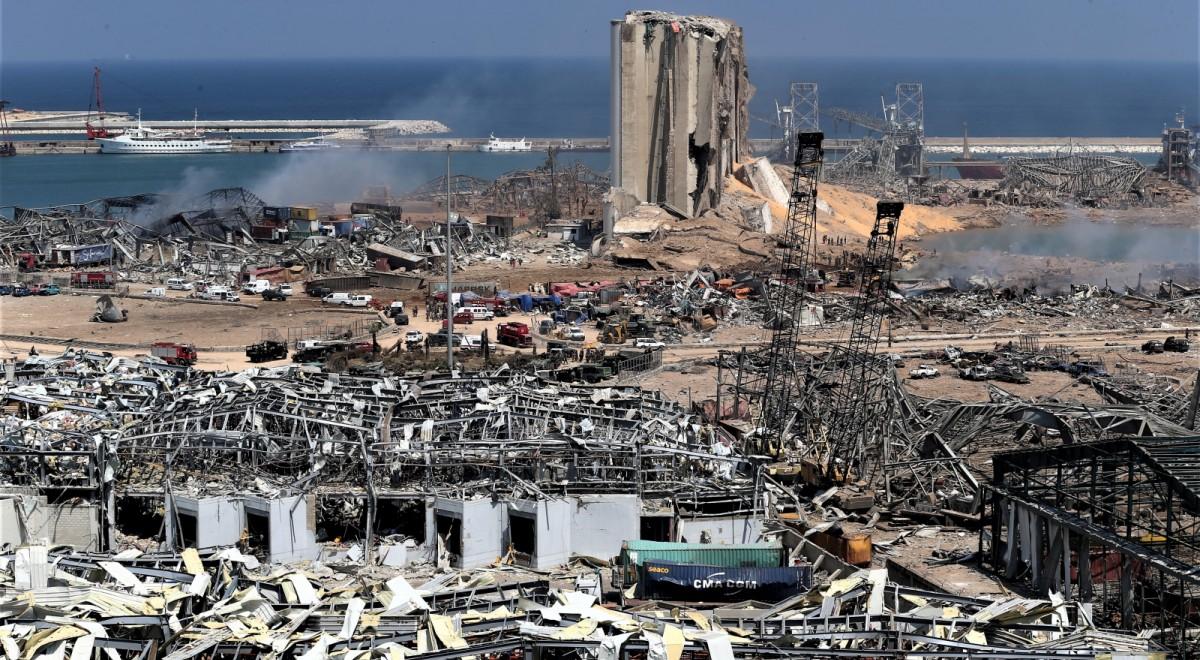 Eksplozja w Bejrucie zniszczyła zapasy zboża. Do Libanu płyną okręty z pszenicą i mąką