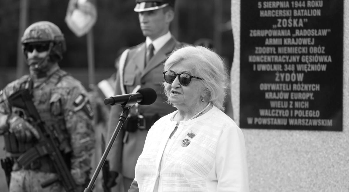 Nie żyje mjr Lidia Markiewicz-Ziental ps. Lidka. Była najmłodszym żołnierzem batalionu "Zośka"