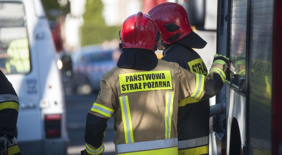 Warszawa: wybuch gazu w restauracji. Ranny pracownik. Na miejscu sześć zastępów straży