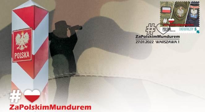 Poczta Polska #MuremZaPolskimMundurem. Wydała okolicznościowy znaczek