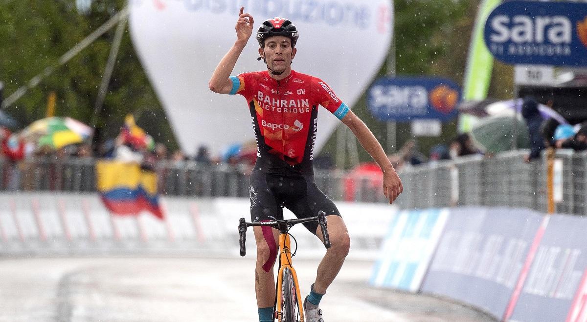 Giro d'Italia: Gino Maeder zwycięzcą etapu, Attila Valter liderem cyklu. Groźne zdarzenie na trasie (WIDEO)