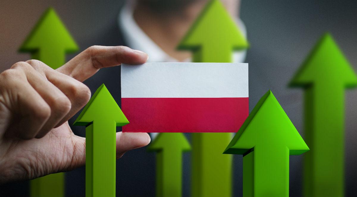 W 2018 roku Polska rozwijała się szybciej niż UE