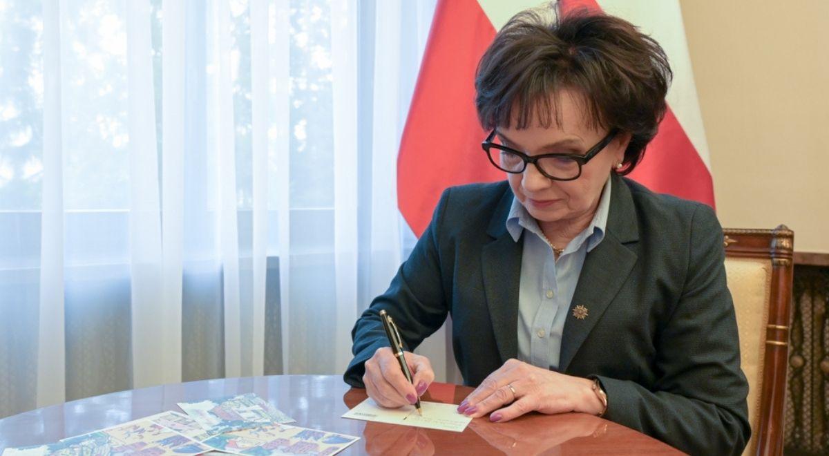 "Możecie liczyć na nasze wsparcie i szacunek". Marszałek Sejmu zainaugurowała akcję "Mamy Niepodległą!"