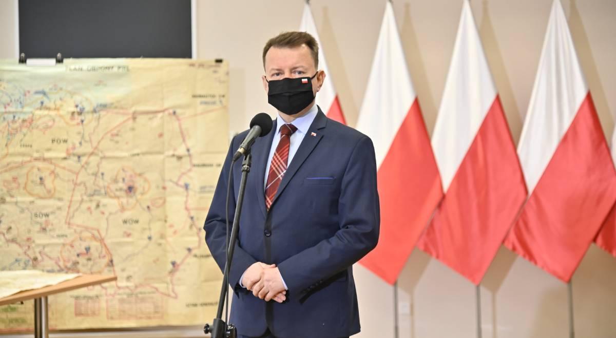 Szef MON: Rosja jest agresywna, Polska odbudowuje swoje zdolności obronne na wschodzie kraju
