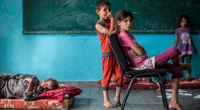 Atak na domy w Strefie Gazy. "Wojna zepsuła smak świąt. Budzą nas bomby"
