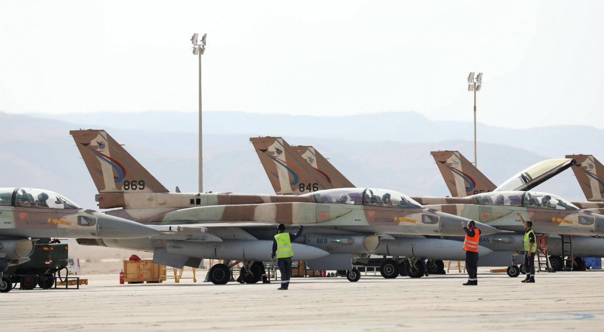 Izrael: osiem samolotów F-16 uszkodzonych w wyniku ulewy