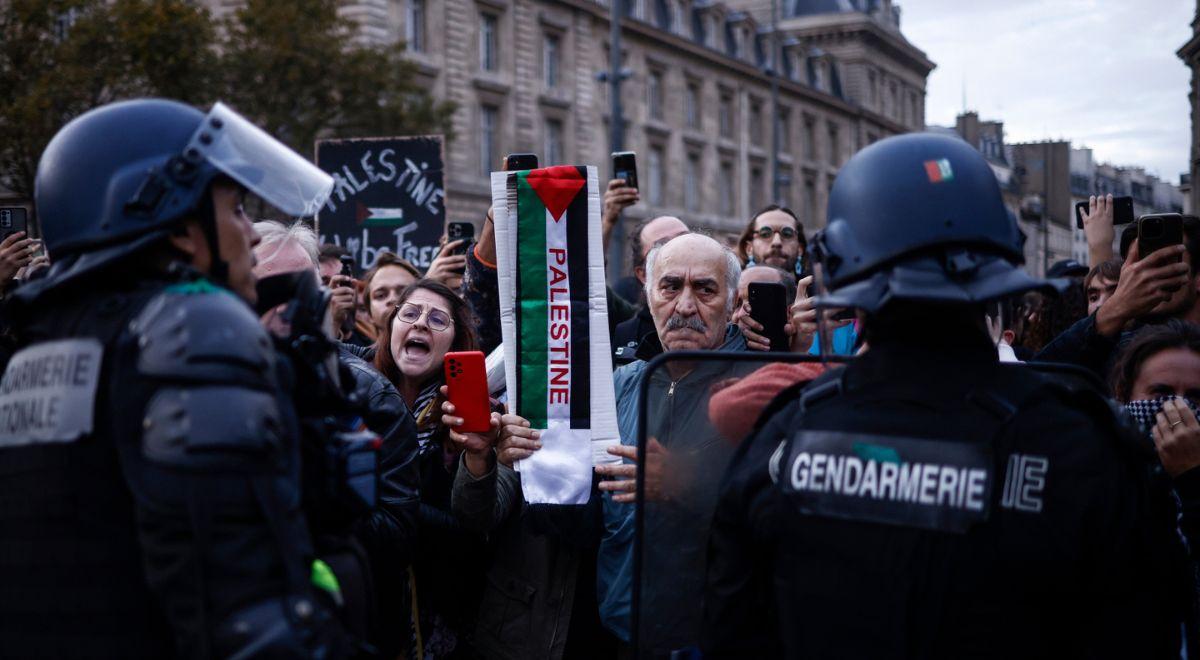 Francja: ogromne propalestyńskie demonstracje. Macron ostrzega przed "radykalnymi elementami"