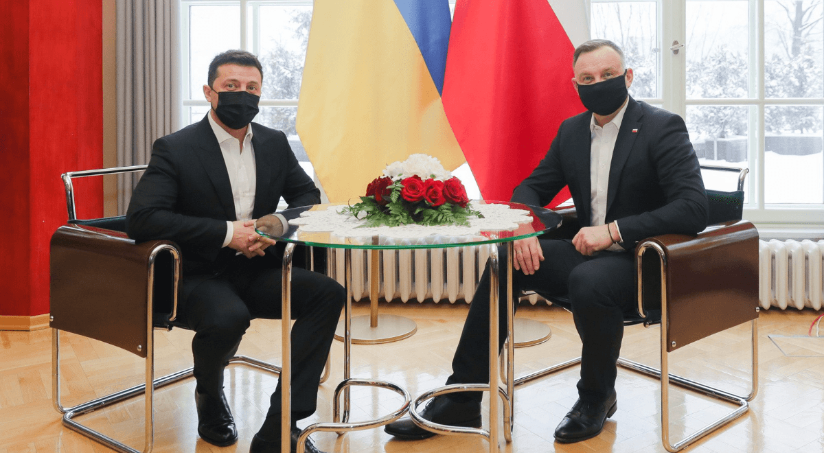 Spotkanie prezydentów Polski i Ukrainy. "Nie będzie zgody na agresywną politykę Rosji"