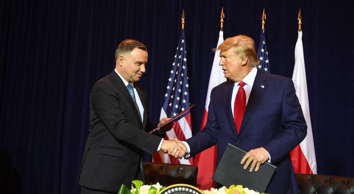 Spotkanie Duda-Trump. Miziołek: buduje to wizerunek Polski na arenie międzynarodowej