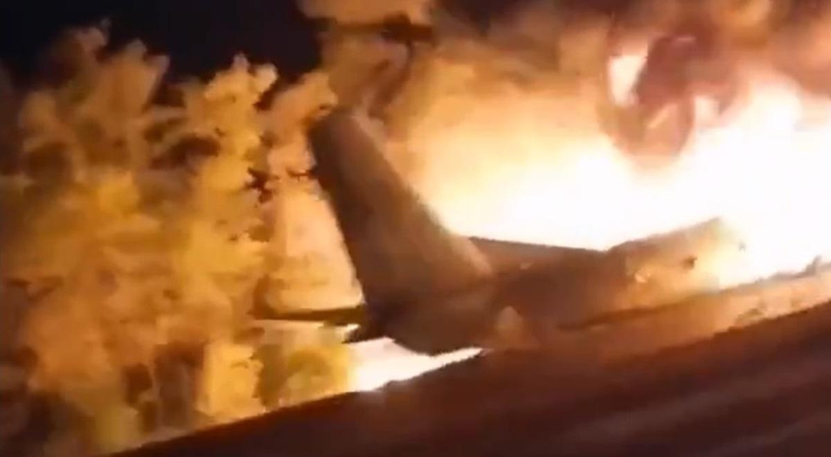 Katastrofa samolotu na Ukrainie. Są zabici i ranni