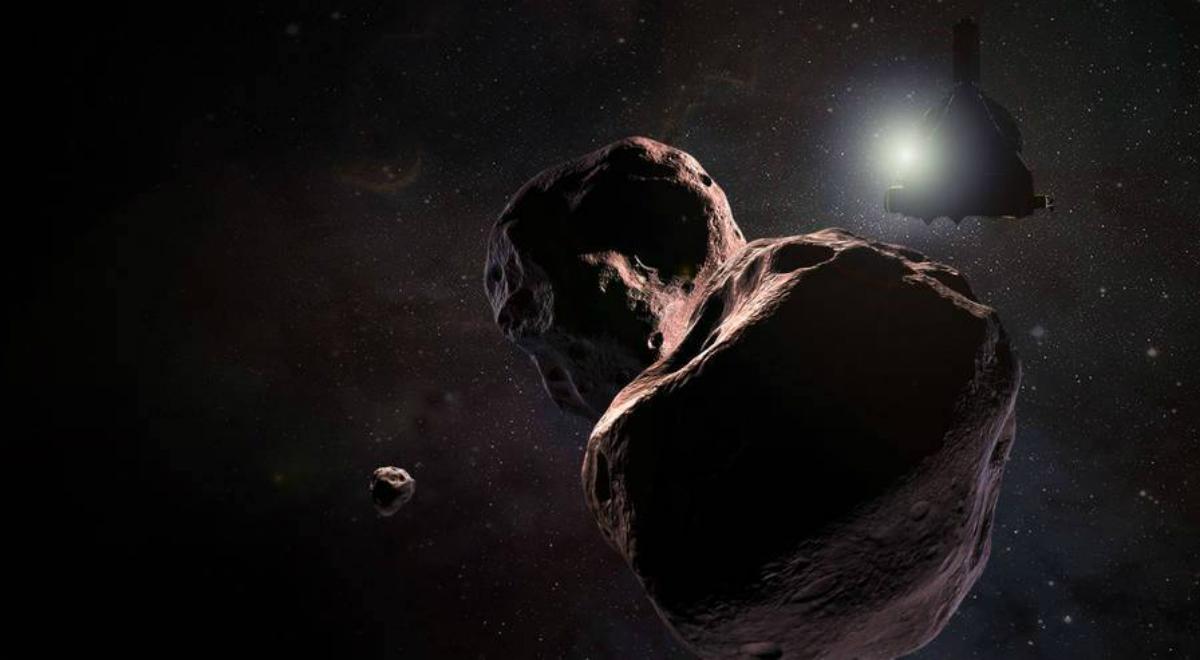  Sonda New Horizons przeleciała obok planetoidy Ultima Thule