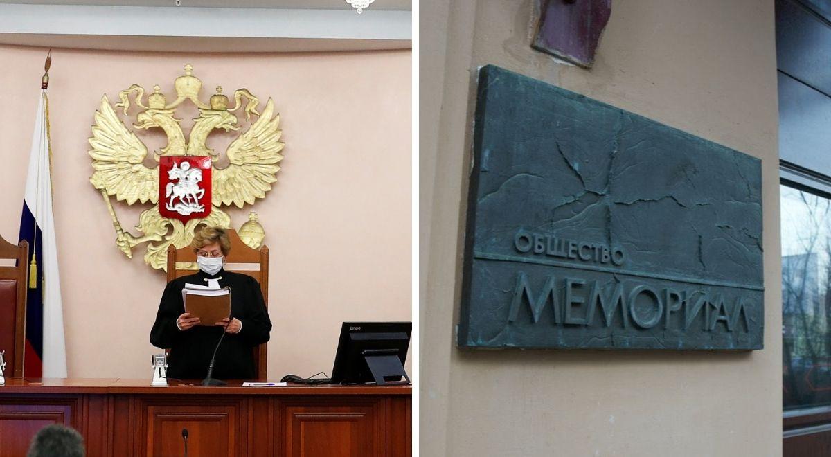 "Łamanie prawa", "wprowadzanie w błąd". Rosyjski sąd tłumaczy likwidację Memoriału