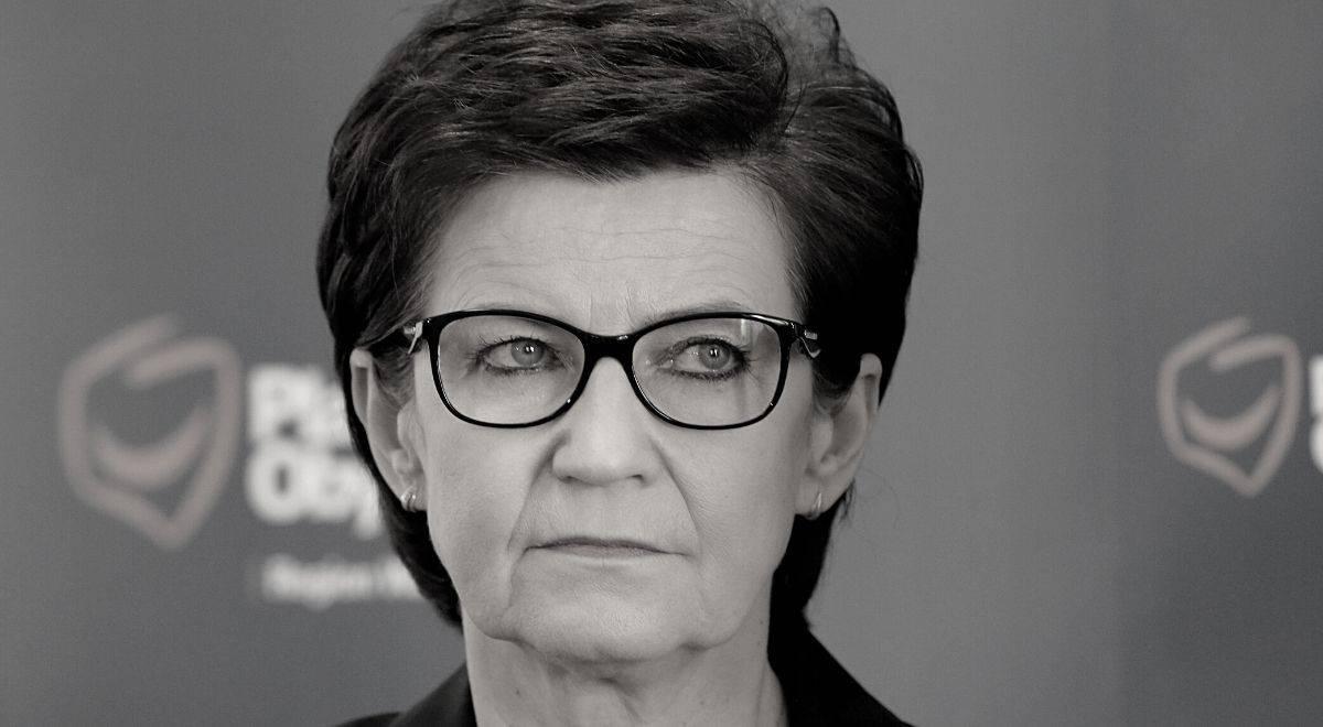 Nie żyje Anna Wasilewska. Poseł Koalicji Obywatelskiej miała 63 lata