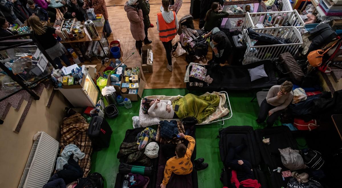 Specjalny pociąg ze Lwowa. Hrubieszów przyjął ponad 1000 uchodźców z Ukrainy