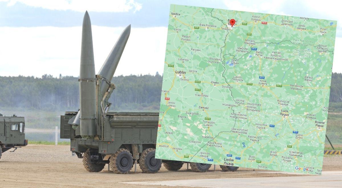 Ukraiński generał alarmuje: Rosjanie rozlokowują w Brześciu rakiety Iskander. Tuż przy polskiej granicy