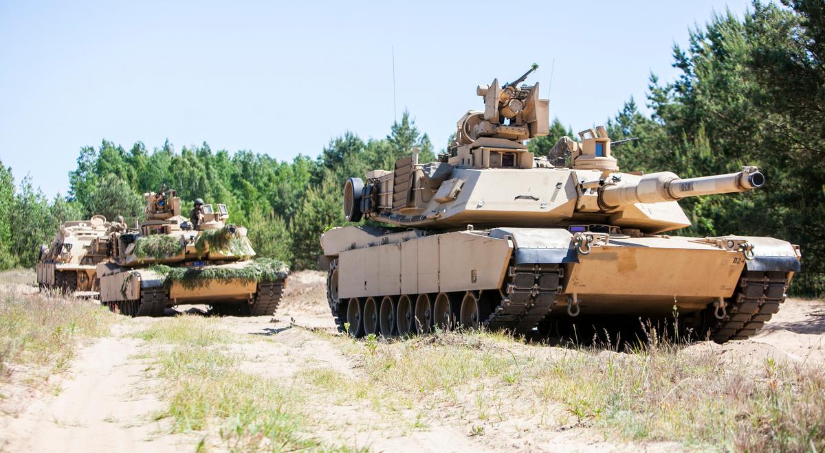 Czołgi Abrams dla Polski. To jeden z wielu elementów modernizacji naszej armii