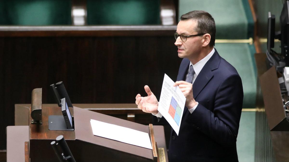 Premier w Sejmie: mam do Jacka Sasina pełne zaufanie. Wniosek o odwołanie wicepremiera odrzucony