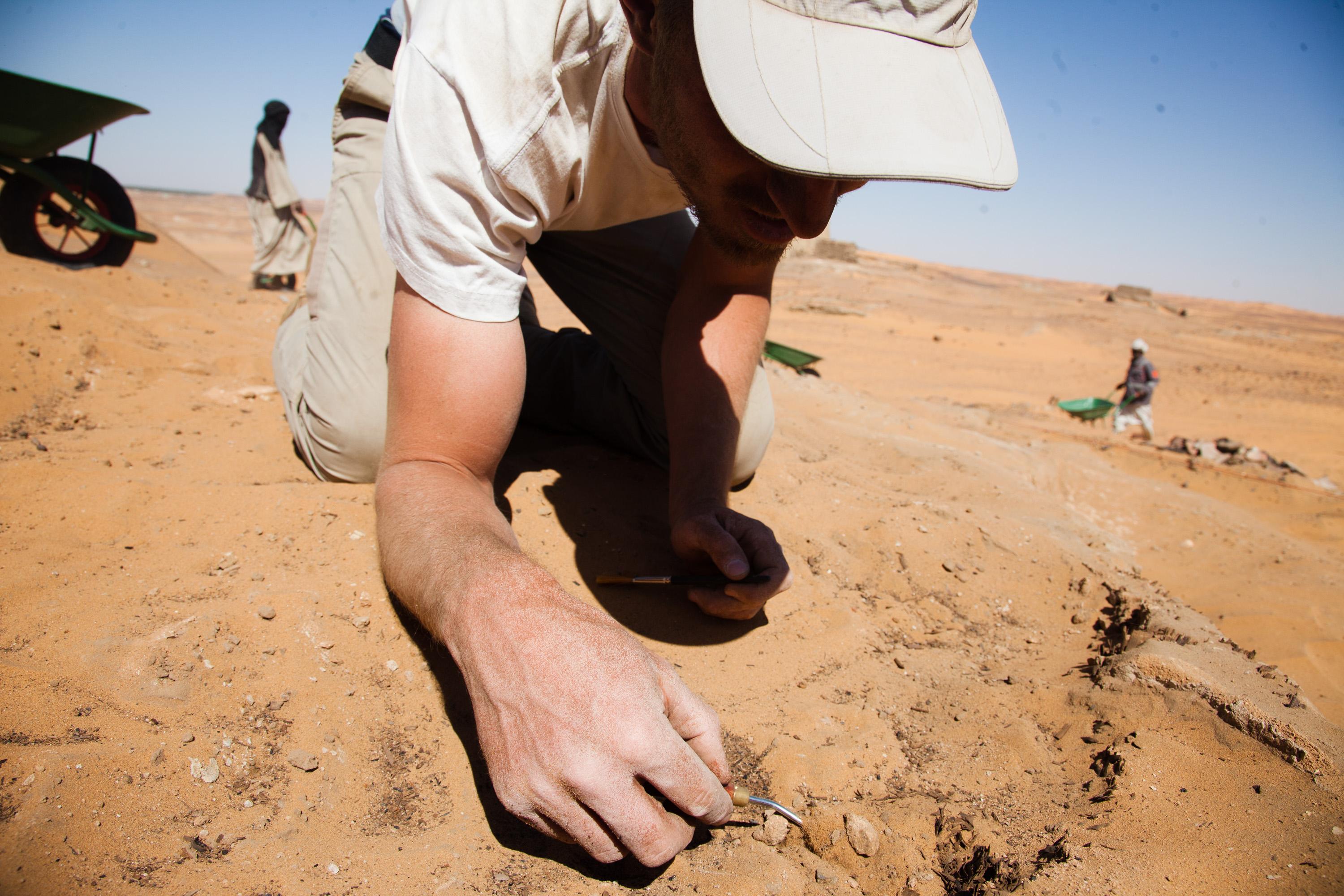 Prace archeologiczne w Dongol na terenie dzisiejszego Sudanu