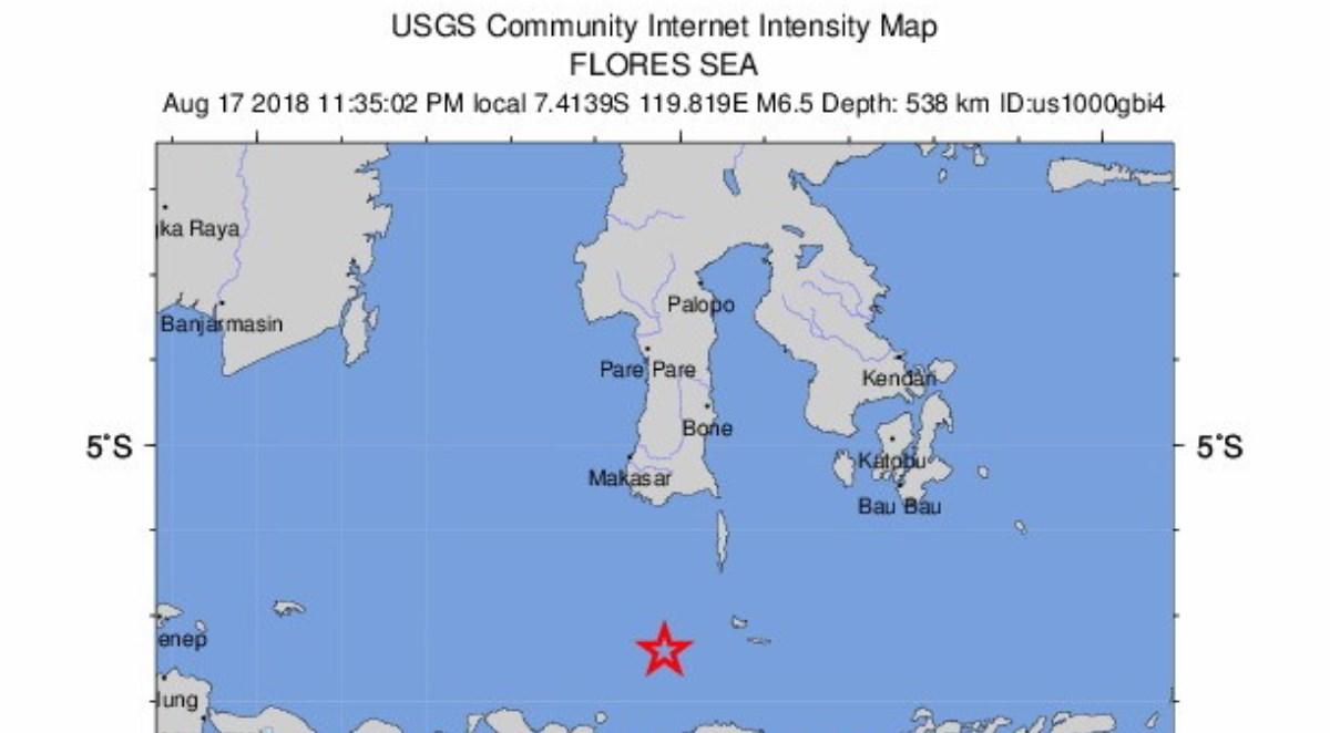 Silne trzęsienie ziemi w pobliżu wysp Fidżi i Tonga