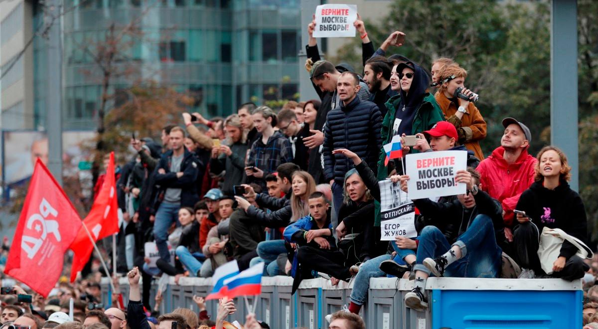 W Rosji największe protesty od ośmiu lat. W sobotę kolejna demonstracja