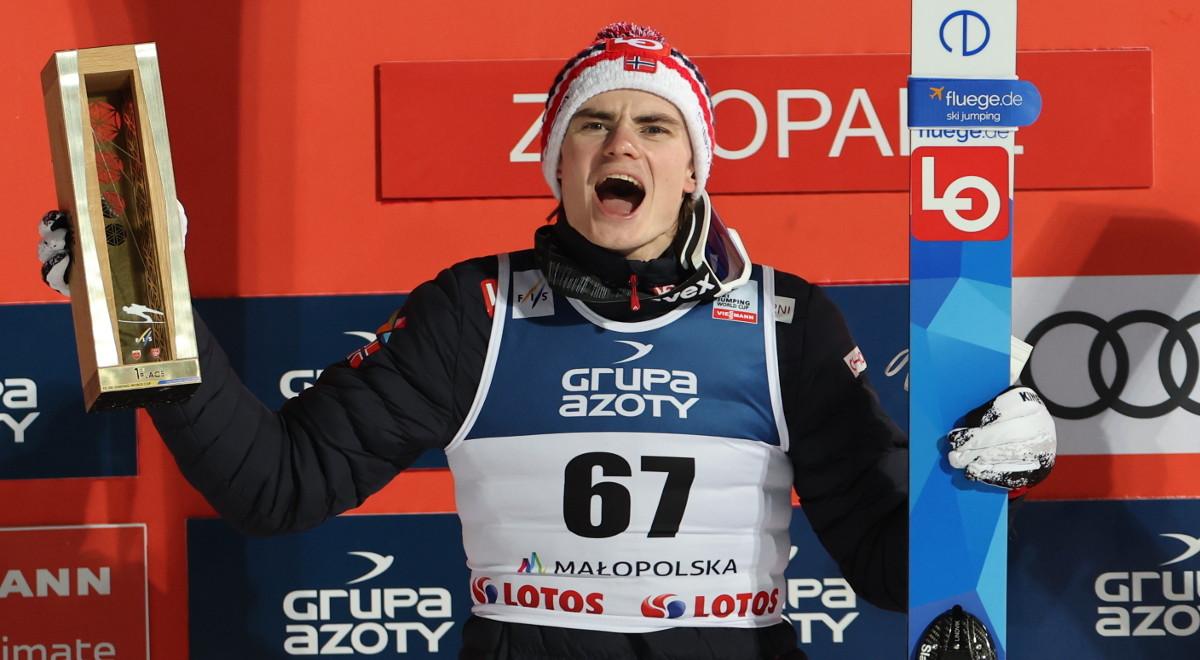 Pekin 2022: Marius Lindvik nie wystartuje na igrzyskach? Norwegowie drżą o swojego skoczka 