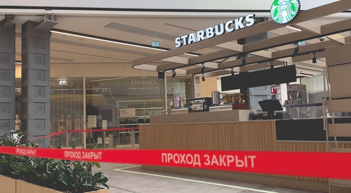 Kolejny gigant wycofuje się z Rosji.  Swoje lokale zamyka sieć Starbucks