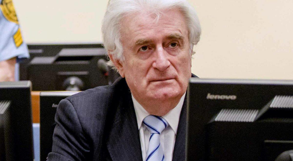 Trybunał w Hadze: Radovan Karadżić winny ludobójstwa. Skazany na 40 lat więzienia