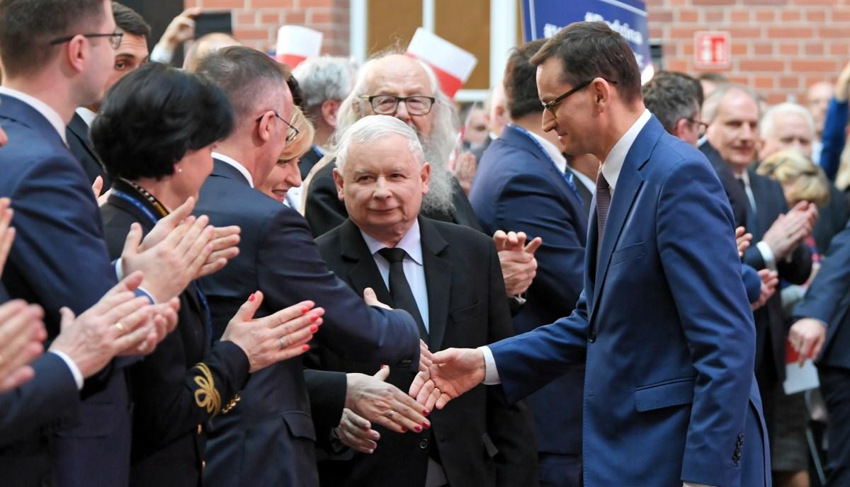 Konwencja PiS w Gdańsku z udziałem Jarosława Kaczyńskiego i Mateusza Morawieckiego