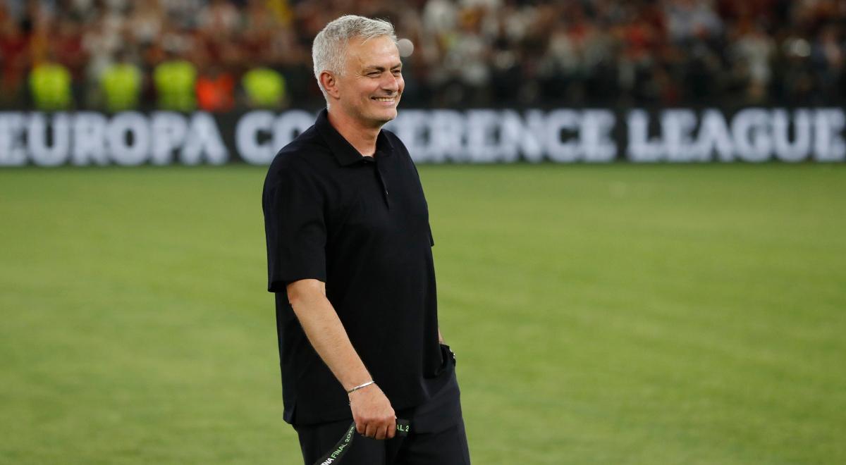Liga Konferencji: Jose Mourinho przeszedł do historii. Portugalczyk znowu triumfuje 