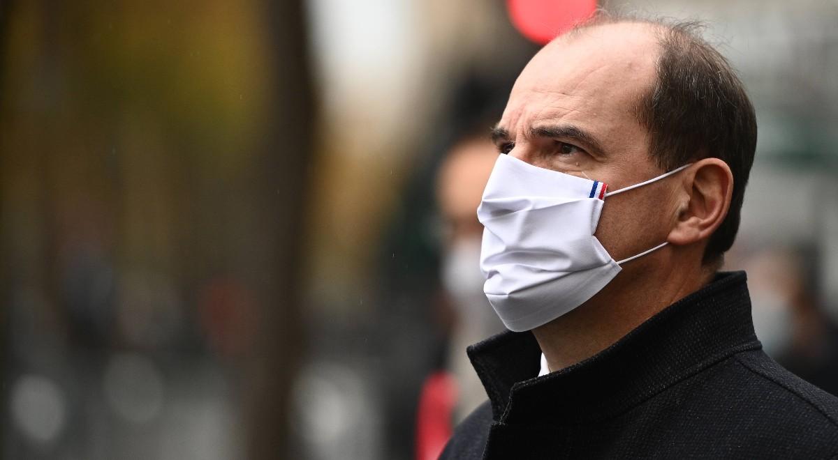 "Być może za szybko wyszliśmy z pierwszej kwarantanny". Premier Francji o walce z pandemią