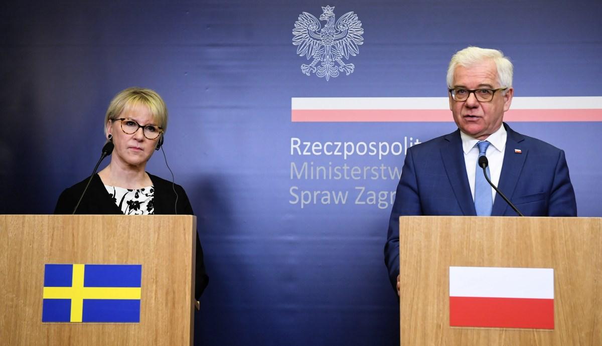 Szefowie MSZ Polski i Szwecji o Partnerstwie Wschodnim. "Ważny element bezpieczeństwa UE"