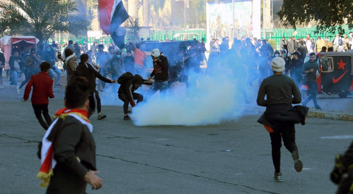 Starcia z policją w Iraku. Tysiące studentów wyszły na ulice