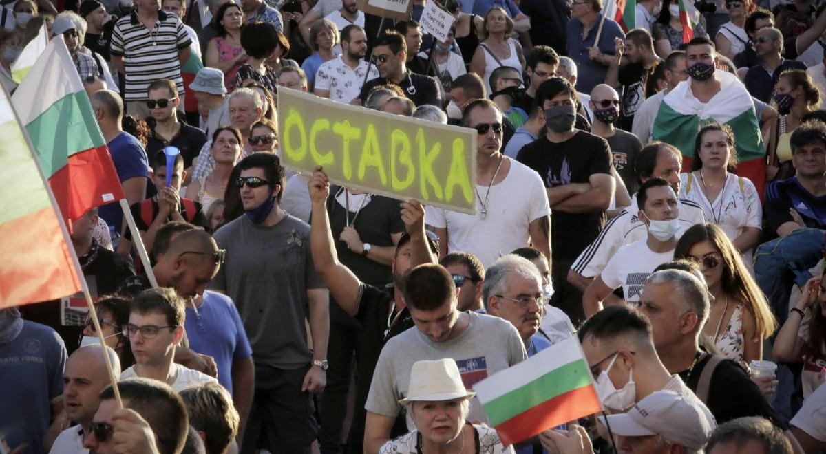 "Europo, nie zamykaj swoich oczu". Apel organizatorów antyrządowych protestów w Bułgarii