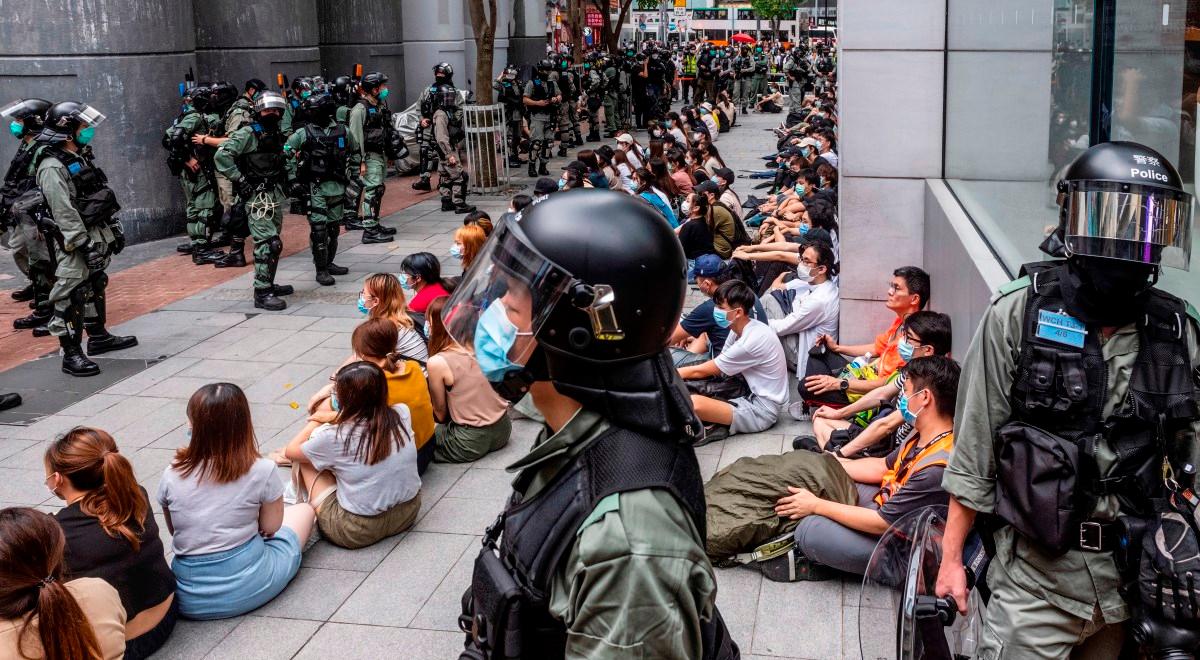 Chiny zatwierdziły plan prawa o bezpieczeństwie Hongkongu. Poważne ograniczenie autonomii regionu