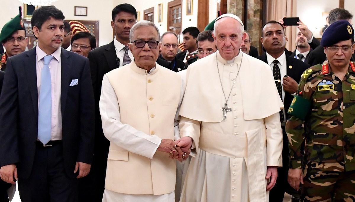 Papież Franciszek z wizytą w Bangladeszu. Podziękował za pomoc dla uchodźców z Birmy