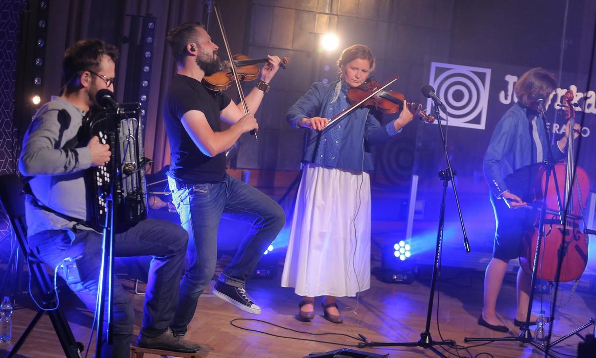 Koncert grupy  Krzikopa "Śląskie powstaje" w studiu S3.