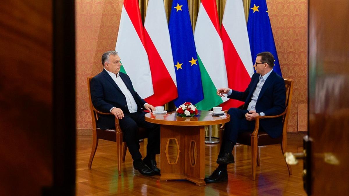 Rozmowy o bezpieczeństwie w regionie. Spotkanie Morawiecki-Orban w Warszawie