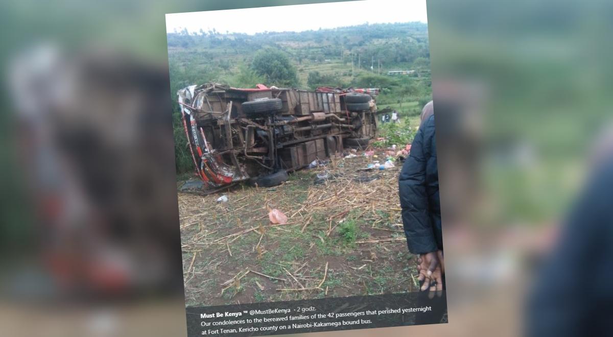 Kenia: co najmniej 50 osób zginęło w wypadku autokaru