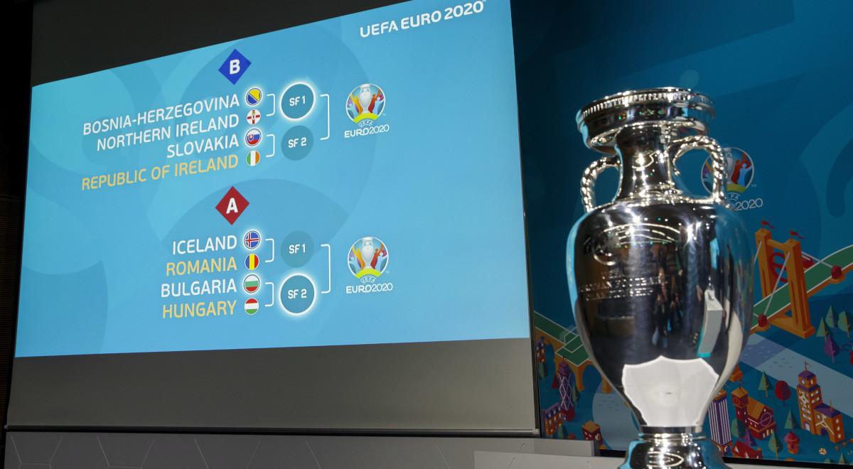 Euro 2020: rozlosowano barażowe pary. Kto uzupełni stawkę uczestników? 