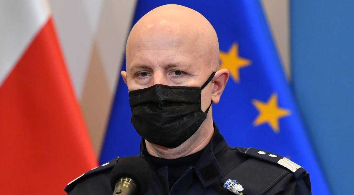 Komendant Główny Policji: absolutna większość Polaków stosuje się do obostrzeń