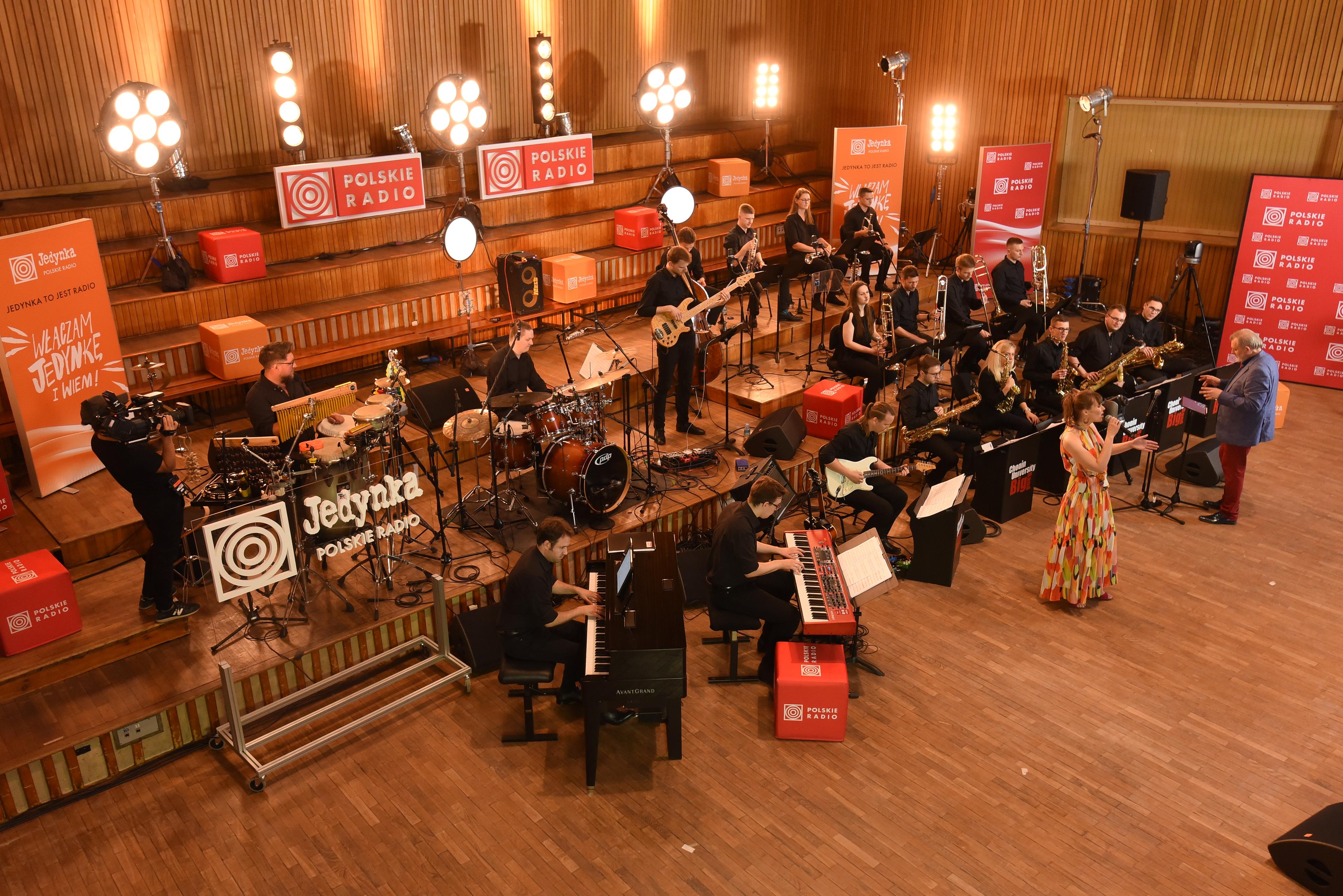 Koncert Chopin University Big Band na Uniwersytecie Muzycznym im. Fryderyka Chopina